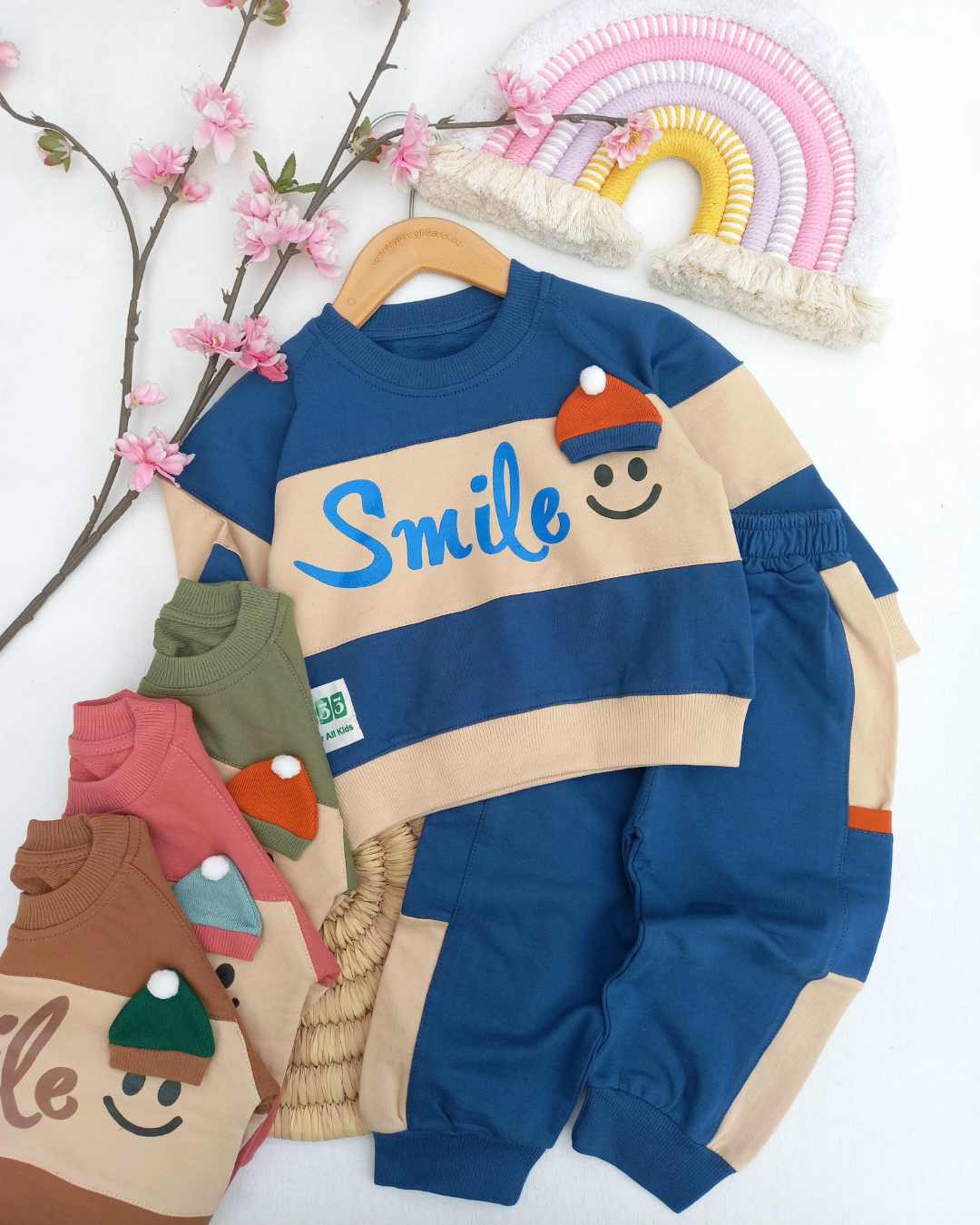 ست لبخند کلاهی اسپورت کد (395)